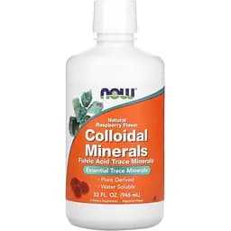 Витамины и минералы Now Colloidal Minerals Liquid 946 мл малина
