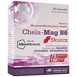 Вітаміни та мінерали Olimp Chela-Mag B6 Skurcz 60 капсул