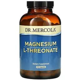 Мінерали Dr. Mercola Magnesium L-Threonate 270 капсул