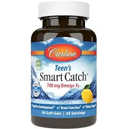 Жирні кислоти Carlson Labs Smart Catch Teen's 90 капсул