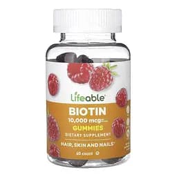 Biotin 10,000 mcg - 60 gummies