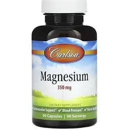 Магний Carlson Labs Magnesmgm 350 мг 90 капсул