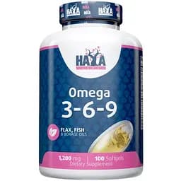 Жирні кислоти Haya Labs Omega 3-6-9 100 капсул