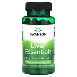 Натуральна добавка Swanson Liver Essentials 90 капсул