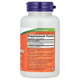 Ашваганда NOW KSM-66 Ashwagandha 600 mg, 90 вегакапсул - мініатюра 2