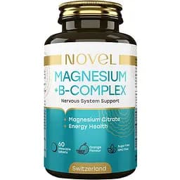 Вітамінно-мінеральний комплекс Novel Magnesium + B-Complex 60 таблеток