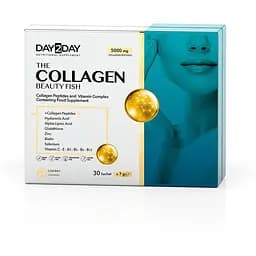 Препарат для суглобів і зв'язок Orzax Day2Day The Collagen Beauty Fish, 30 пакетиків