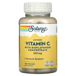 Витамин С и биофлавоноидный концентрат Solaray Vitamin C with Bioflavonoid Complex 500 мг 250 капсул