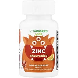 Дієтична добавка Lifeable VitaWorks Kids Zinc 120 жувальних таблеток