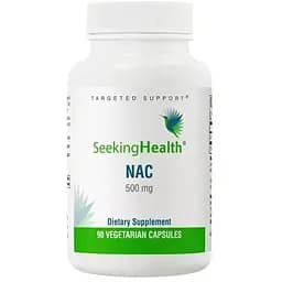 N-Ацетил-L-Цистеїн Seeking Health 500 мг 90 вегетаріанських капсул