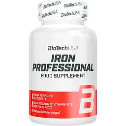 Вітамінно-мінеральний комплекс BiotechUSA Iron Professional 60 таблеток