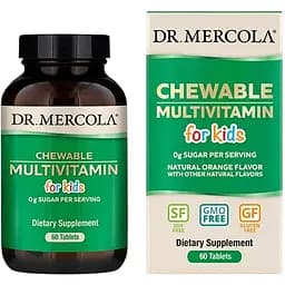 Витамины и минералы Dr. Mercola Chewable Multivitamin for Kids 60 таблеток