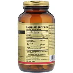Риб'ячий Жир Solgar Omega-3 EPA, DHA 950 мг 100 желатинових капсул - мініатюра 2