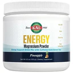 Порошок магнію KAL Energy Magnesium Powder Pineapple 153 г