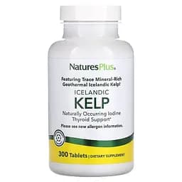 Йод NaturesPlus Icelandic Kelp 300 таблеток