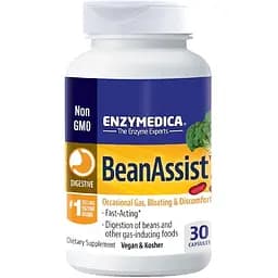 Натуральна добавка Enzymedica Bean Assist 30 капсул