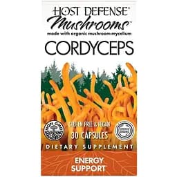 Грибы кордицепс Fungi Perfecti Cordyceps поддержка выработки энергии 30 вегетарианских капсул