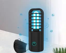 Бактерицидний світильник акумуляторний Brille FLF-49/2,5W BK USB 45-011 - мініатюра 9