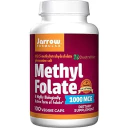 Витамины и минералы Jarrow Formulas Methyl Folate 1000 мкг 100 вегакапсул
