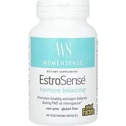 Гормональний баланс Natural Factors WomenSense EstroSense Hormone Balancing 60 вегетаріанських капсул