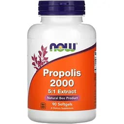 Прополіс Now Foods Propolis 2000, 90 капсул