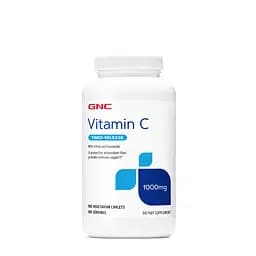 Вітаміни та мінерали GNC Vitamin C 1000 mg Timed-Release 180 вегакаплет
