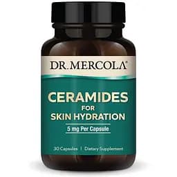 Натуральна добавка Dr. Mercola Ceramides For Skin Hydration 5 mg, 30 капсул