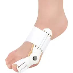Ортопедичний силіконовий випрямляч коректор фіксатор вальгусна шина для великого пальця White (16526)