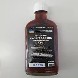 Водна настоянка на корінні ако ніт борець 200 мл