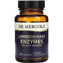 Люмброкіназа Dr. Mercola Lumbrokinase Enzymes 30 капсул