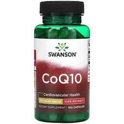 Коензим Q10 Swanson COQ10, 120 мг 100 капсул (100-76-9519989-20)