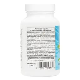 Пробіотики і пребіотики Natures Plus Adults Dental Care Probiotic, 60 льодяників - мініатюра 2