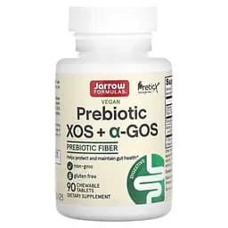Пробіотики і пребіотики Jarrow Formulas Prebiotic XOS+GOS 90 жувальних таблеток