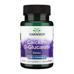 Мінерали Swanson Calcium D-Glucarate 60 капсул