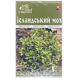 Фиточай Ключі Здоров'я Исландский мох 30 г 