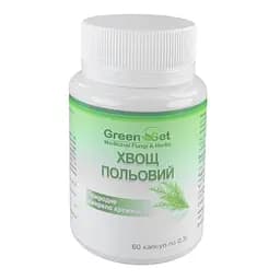 Хвощ Польовий - Природне джерело кремнію GreenSet 60 капсул