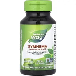 Натуральна добавка Nature's Way Gymnema 500 mg, 60 вегакапсул