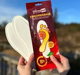 Хімічна грілка-устілка Thermopad Foot Warmer New, 10 пар 42-43 Білий - мініатюра 3