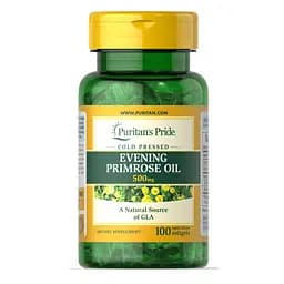 Жирные кислоты Puritan's Pride Evening Primrose Oil 500 mg 100 капсул