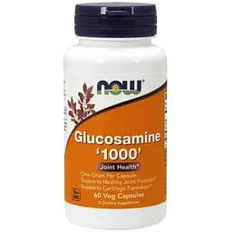 Глюкозамін Now Foods Glucosamine 1000 мг 60 капсул