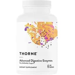 Натуральна добавка Thorne Advanced Digestive Enzymes 180 капсул
