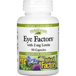 Добавка Natural Factors Eye Factors 90 капсул