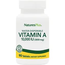 Витамин А Nature's Plus Vitamin A 10000 МЕ 90 таблеток (NTP00981)