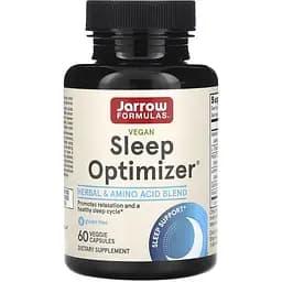 Добавка для нормалізації сну Jarrow Formulas Sleep Optimizer 60 вегетаріанських капсул
