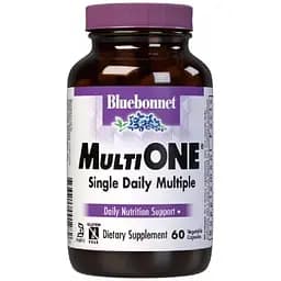 Мультивiтамiни з залiзом Bluebonnet Nutrition Multi One 60 вегетаріанських капсул