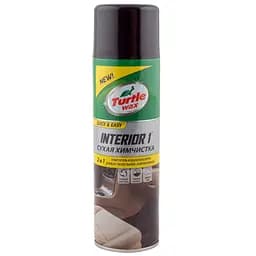 Аерозольна суха хімчистка Turtle Wax Інтер'єр 1 з нейтралізатором запахів 500 мл (529980)