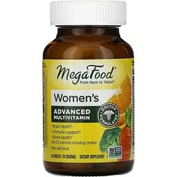 Мультивитамины для женщин MegaFood Multi for Women 60 таблеток