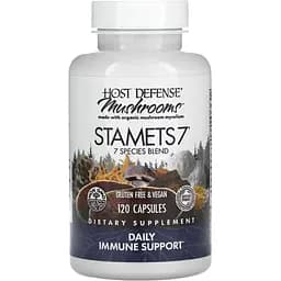 Щоденна підтримка імунітету комплекс із 7 грибів Fungi Perfecti Stamets 7 Daily Immune Support 120 вегетаріанських капсул