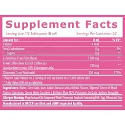 Харчова добавка Л-карнітин + Екстракт зеленої кави і Хром Haya Labs Advanced Liquid L-Carnitine апельсин 500 мл - мініатюра 3