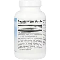 Гамма-аміномасляна кислота Source Naturals Serene Science® GABA 750 мг 90 таблеток - мініатюра 2